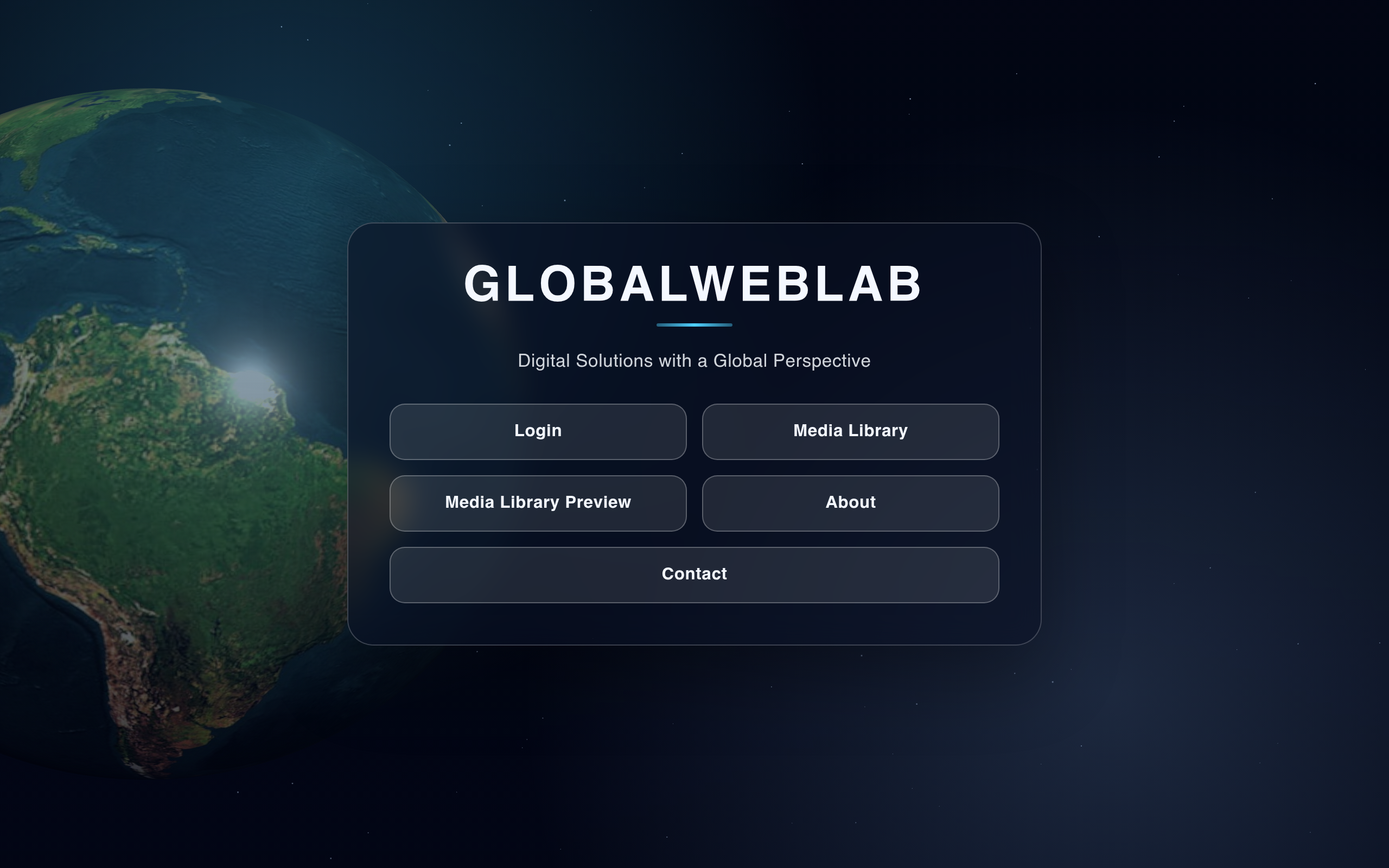 Homepage preview of globalweblab.com